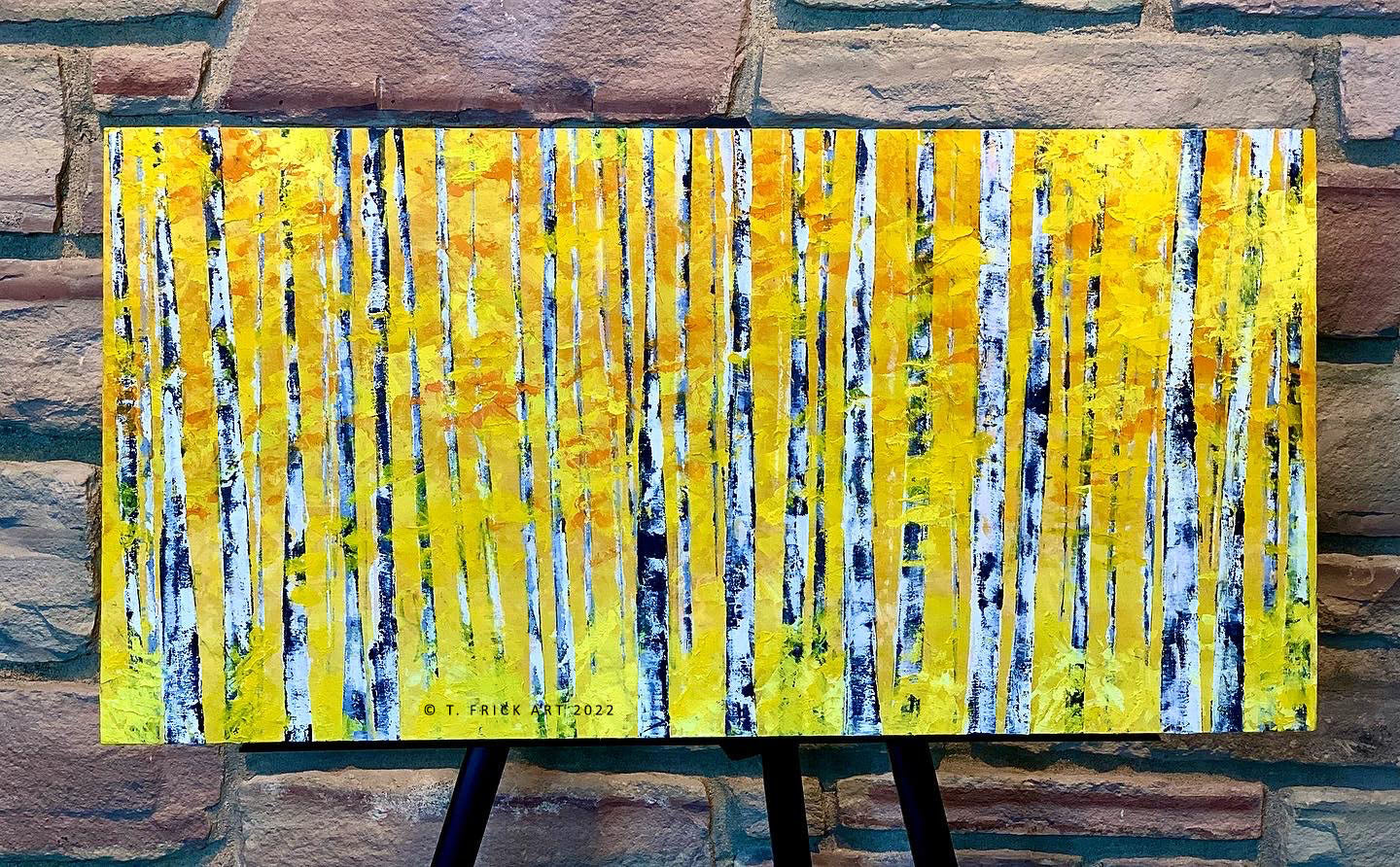 Original Painting - AUTUMN ASPEN