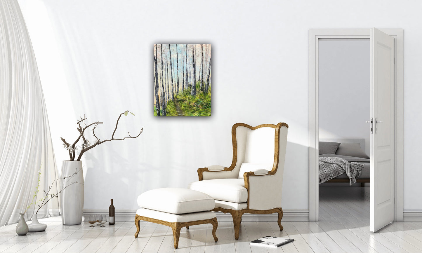Original Painting - BIRCH GROVE #1