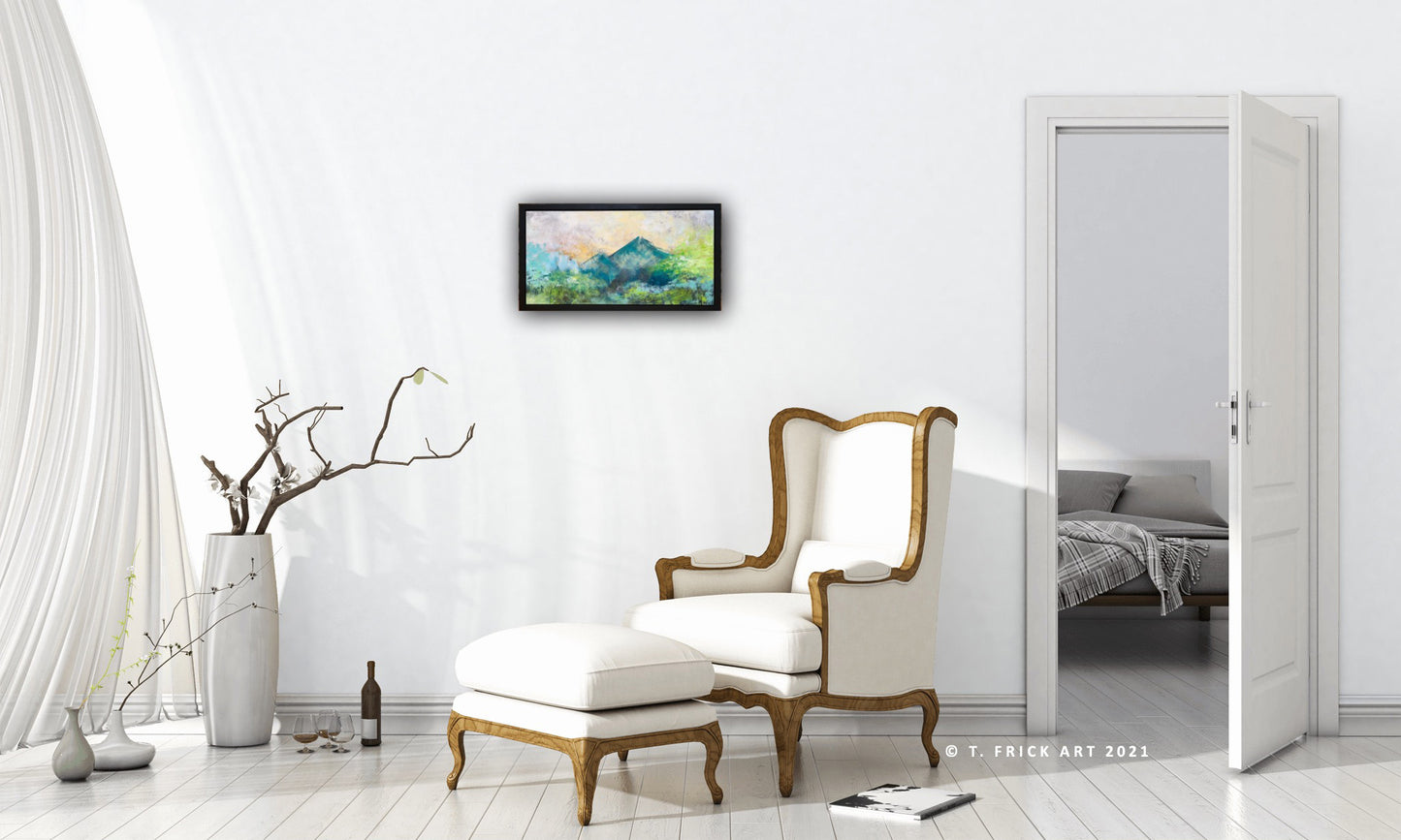 Original Painting - CASCADE HORIZON