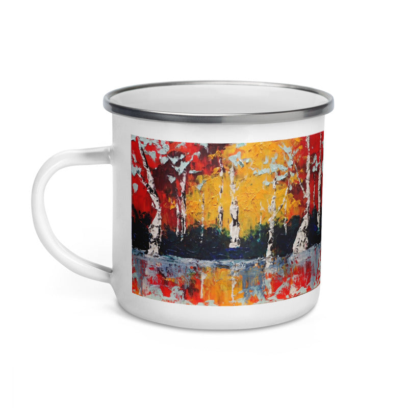 Enamel Mug - EVENING REFLECTIONS