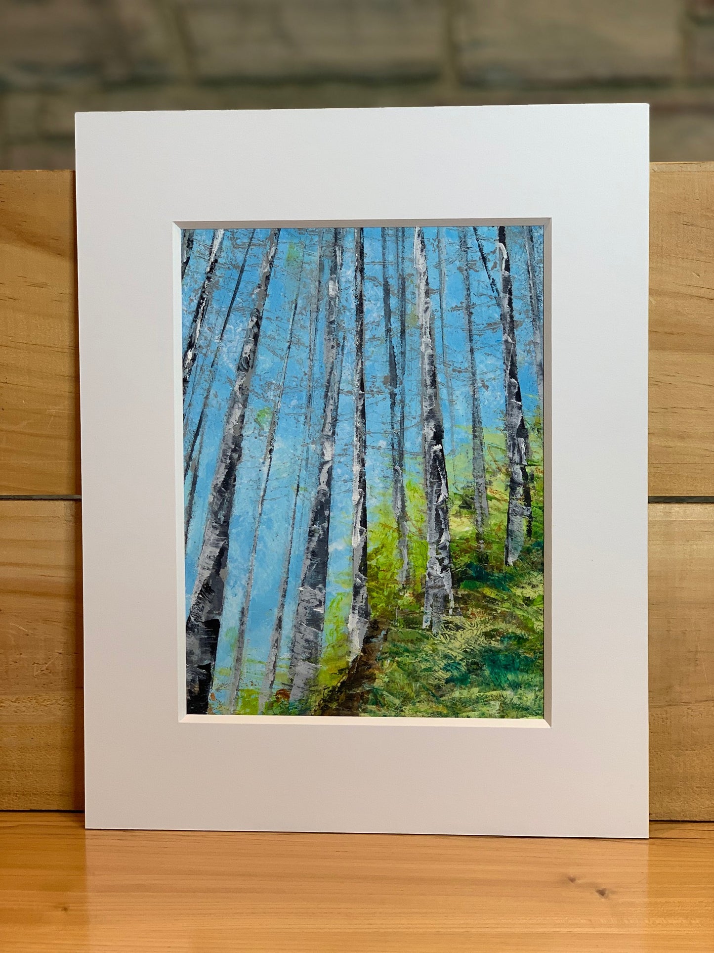 Original Painting - BIRCH GROVE MINI #1
