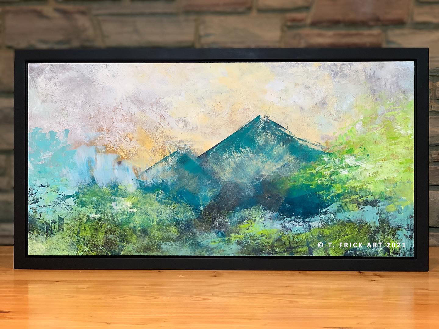 Original Painting - CASCADE HORIZON