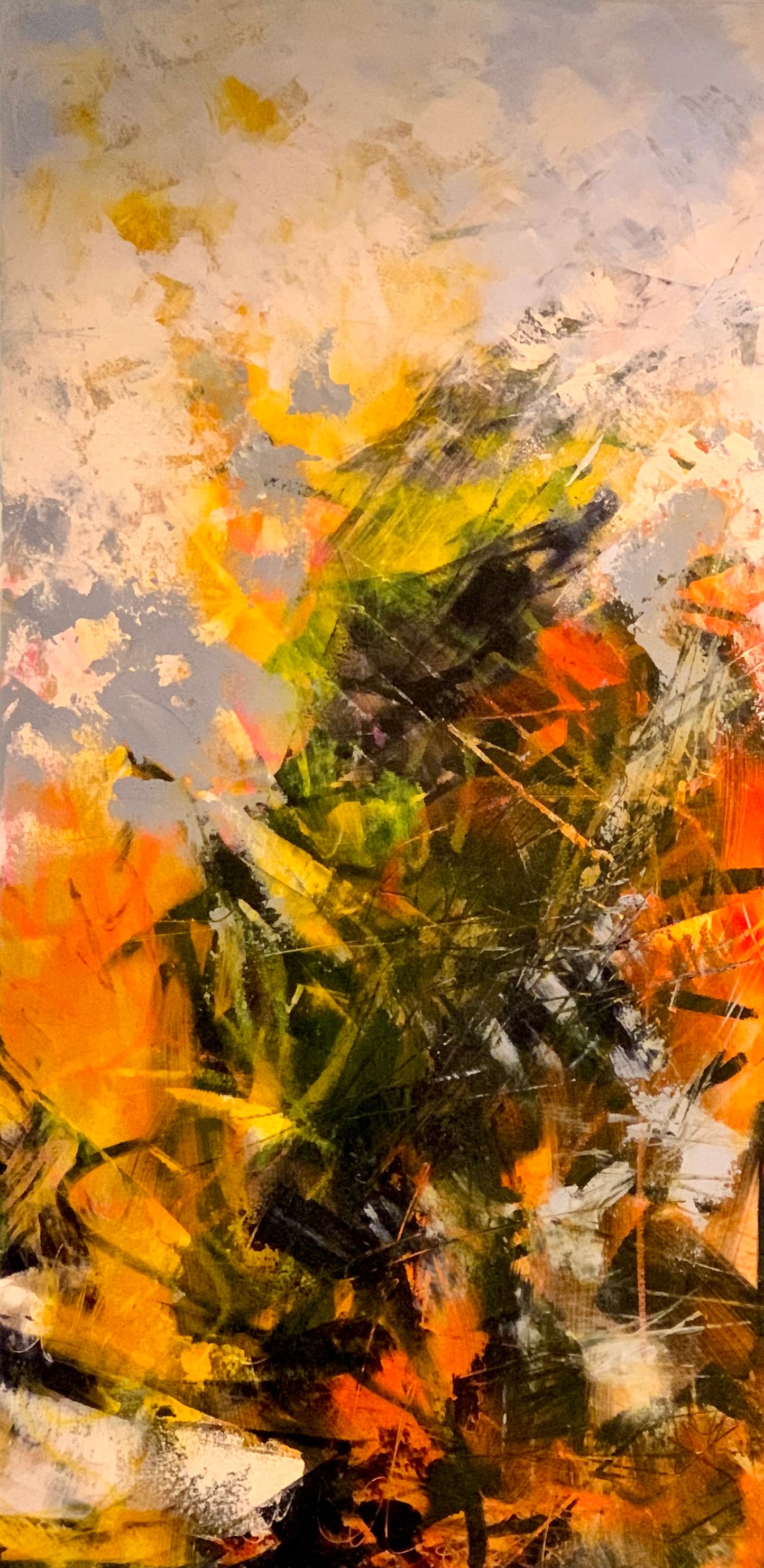 Original Painting - BLISSFUL FLURRY
