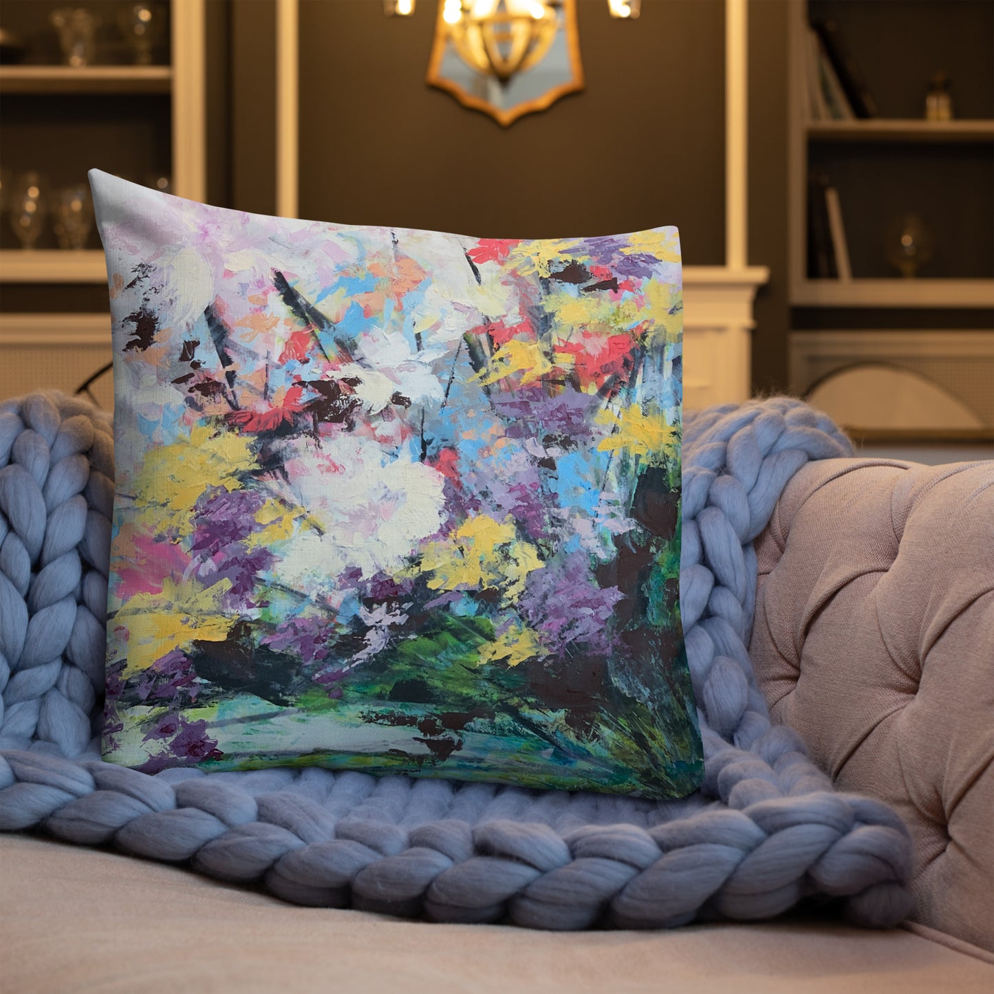 Premium Pillow - GARDEN BOUQUET