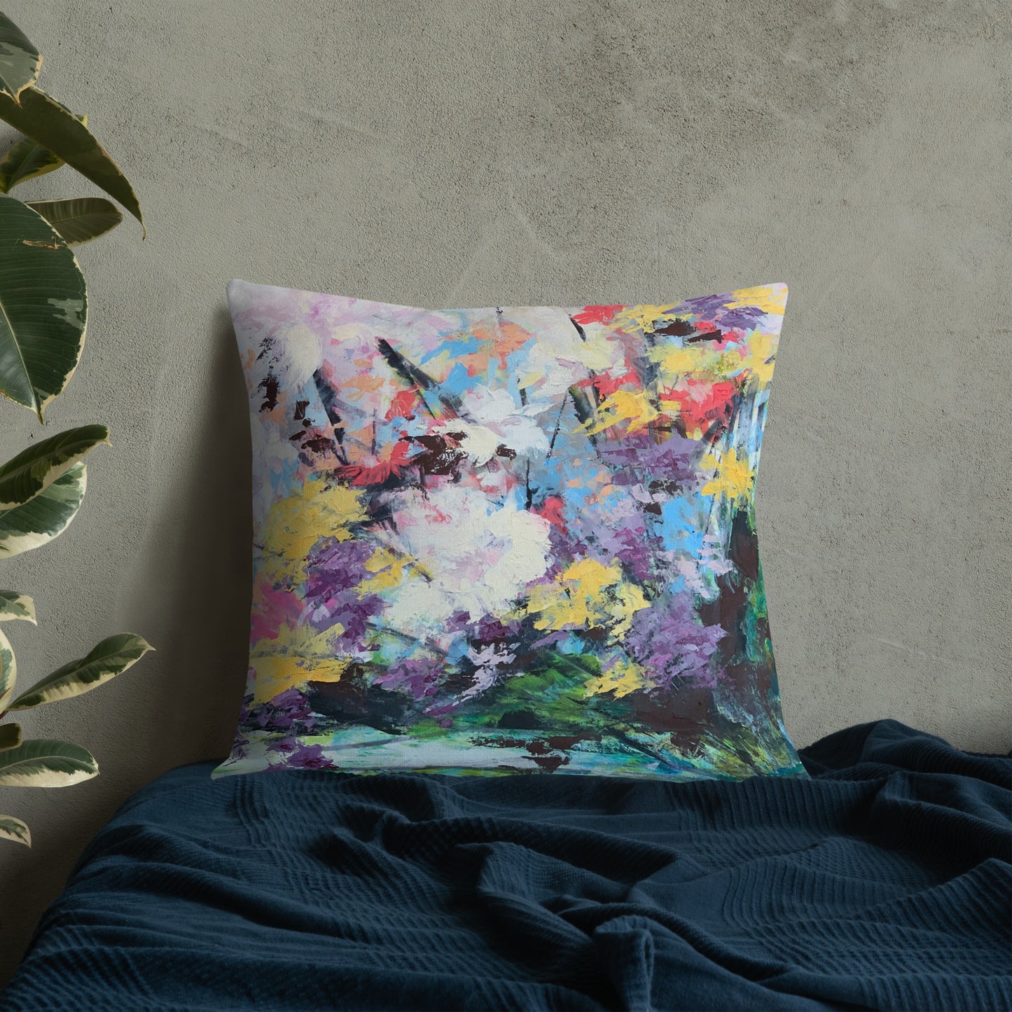 Premium Pillow - GARDEN BOUQUET