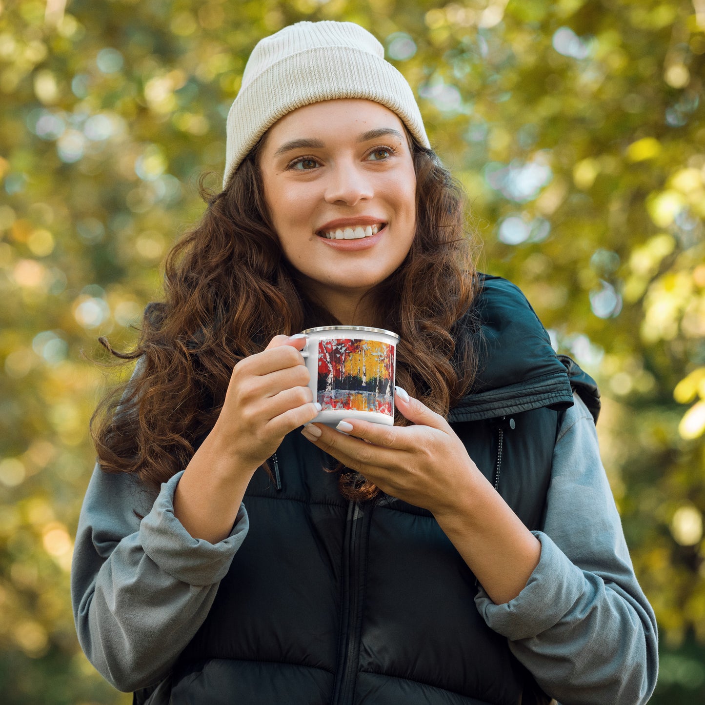 Enamel Mug - EVENING REFLECTIONS